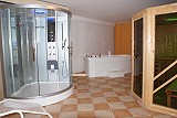 Sauna im Feriendorf